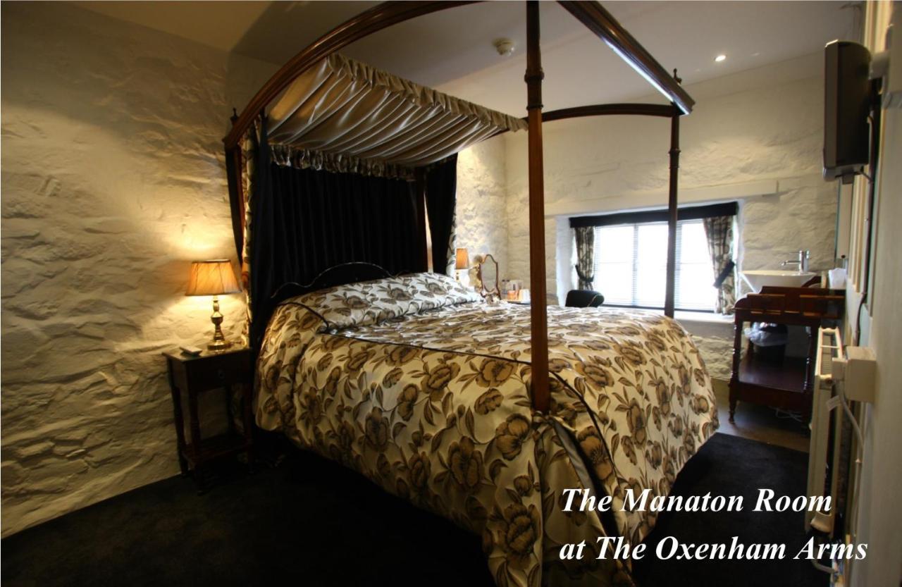 The Oxenham Arms Hotel Devon South Zeal Екстериор снимка