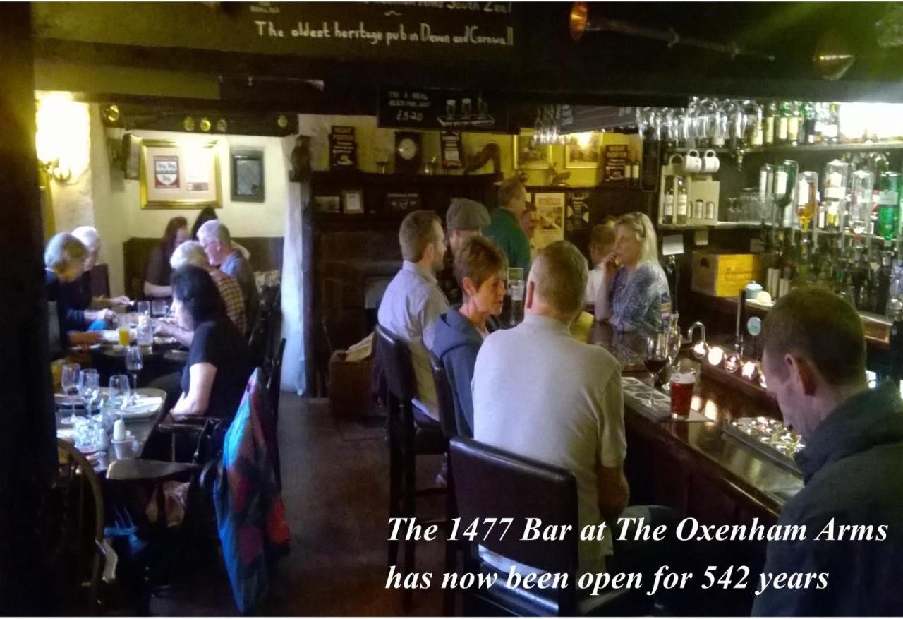 The Oxenham Arms Hotel Devon South Zeal Екстериор снимка